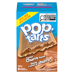 Kellogg’s Tartelettes glacées à saveur de churro Pop-Tarts 384 g, 0,78 $/100g