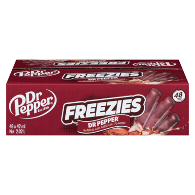 Dr Pepper Freeze Pops 2016 ml, $0.30/100ml