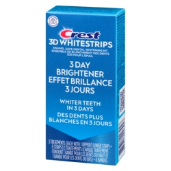 Crest 3dwhitestrips 3 Day Brightener At-Home Teeth Whitening Kit