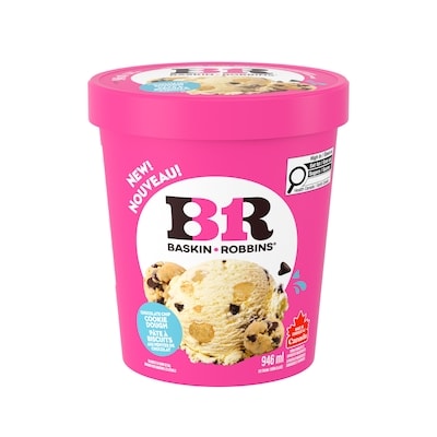 Baskin Robbins Chocolate Chip Cookie Dough Ice Cream 946 ml, $1.16/100ml