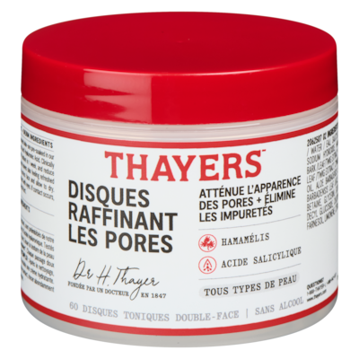 Thayers Disques toniques double-face disques raffinant les pores 1 ea, 14,99 $/1ch