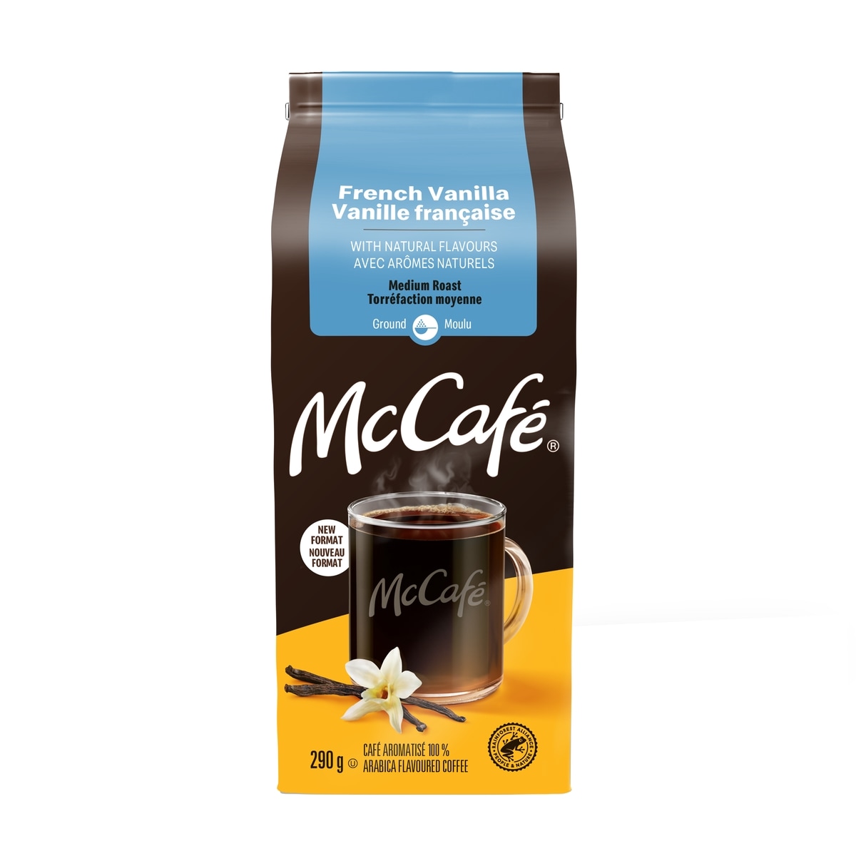 McCafe Premium French Vanilla Flavoured Ground Coffee