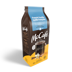 McCafe Premium French Vanilla Flavoured, Medium Roast, Ground