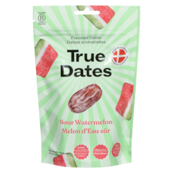 True Dates Flavored Dates Sour Watermelon 100 g, $5.99/100g