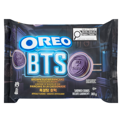 Christie Sandwich Cookies Bts Brown Sugar Pancake Flavour Creme 303 g, $1.82/100g