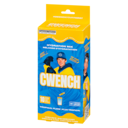 CWENCH Electrolyte Drink Mix Powder Hydration Mix Tropical Flow
