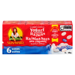 Yogurt Coated Raisins Blueberry & Vanilla