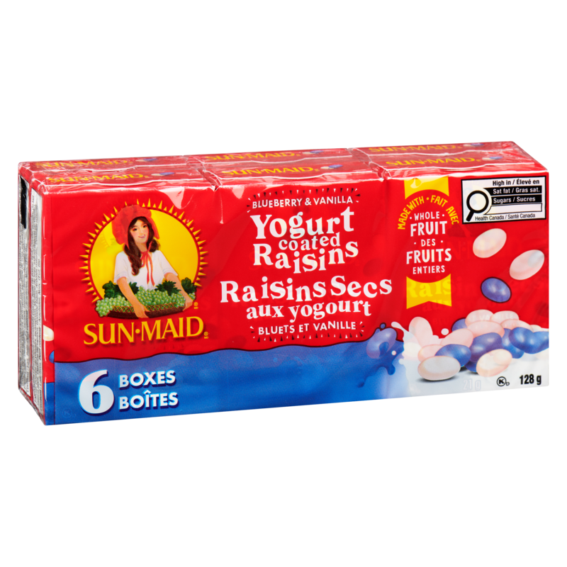 Yogurt Coated Raisins Blueberry & Vanilla