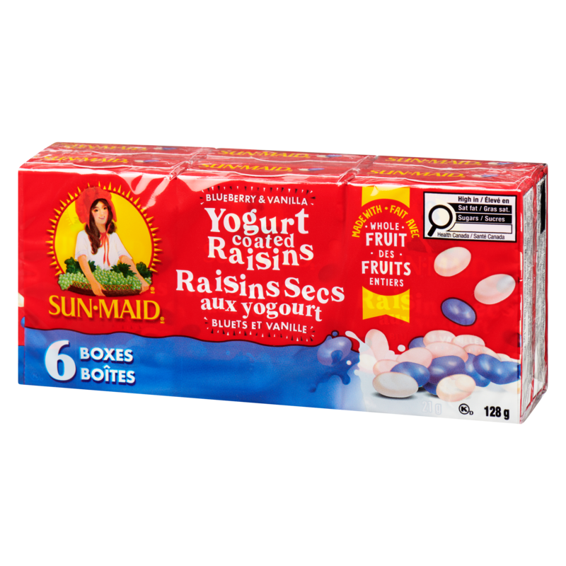Yogurt Coated Raisins Blueberry & Vanilla