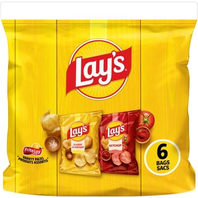 Lay's Mix Potato Chips 168 g, $3.57/100g