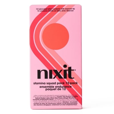 Nixit Lubricated Latex Condoms with Reservoir Tip, 12 Pack 12 ea, $1.25/1ea