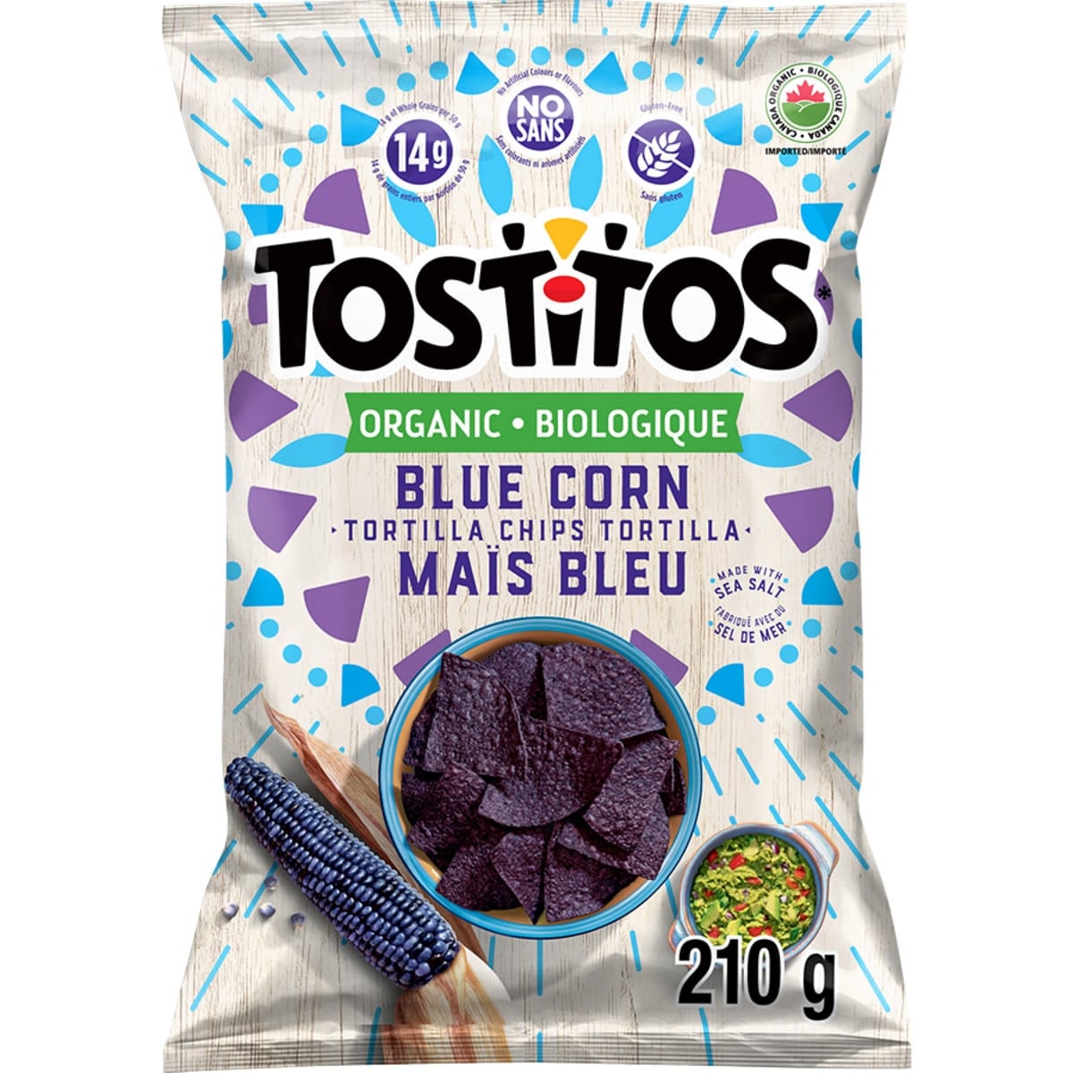 Tostitos Organic Tortilla Chips, Blue Corn