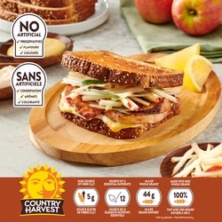 Country Harvest Pain multigrain 600 g, 0,67 $/100g