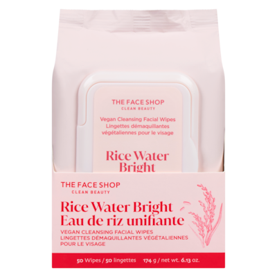 The Face Shop Vegan Cleansing Facial Wipes 50 ea, $0.34/1ea
