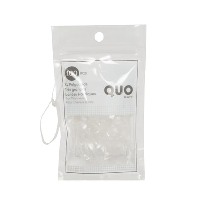 Quo Beauty Curl Collection 100pk Thick Hair Polybands 100 ea, $0.08/1ea