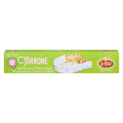Festa Torrone Soft Almond And Pistachio Nougat 150 g, $3.33/100g