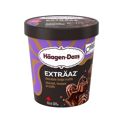 Haagen Dazs EXTRÄAZ Chocolate Fudge Truffle Ice Cream 450 ml, $1.22/100ml
