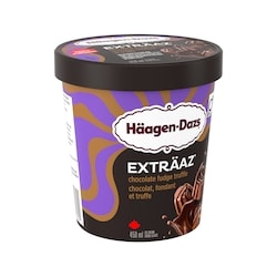 Haagen Dazs EXTRÄAZ Chocolate Fudge Truffle Ice Cream - 450 ml