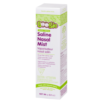 Vaporisateur nasal salin à base de solution saline naturelle