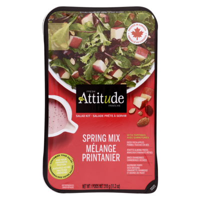 Fresh Attitude Salad Spring Mix 318 g, $2.83/100g