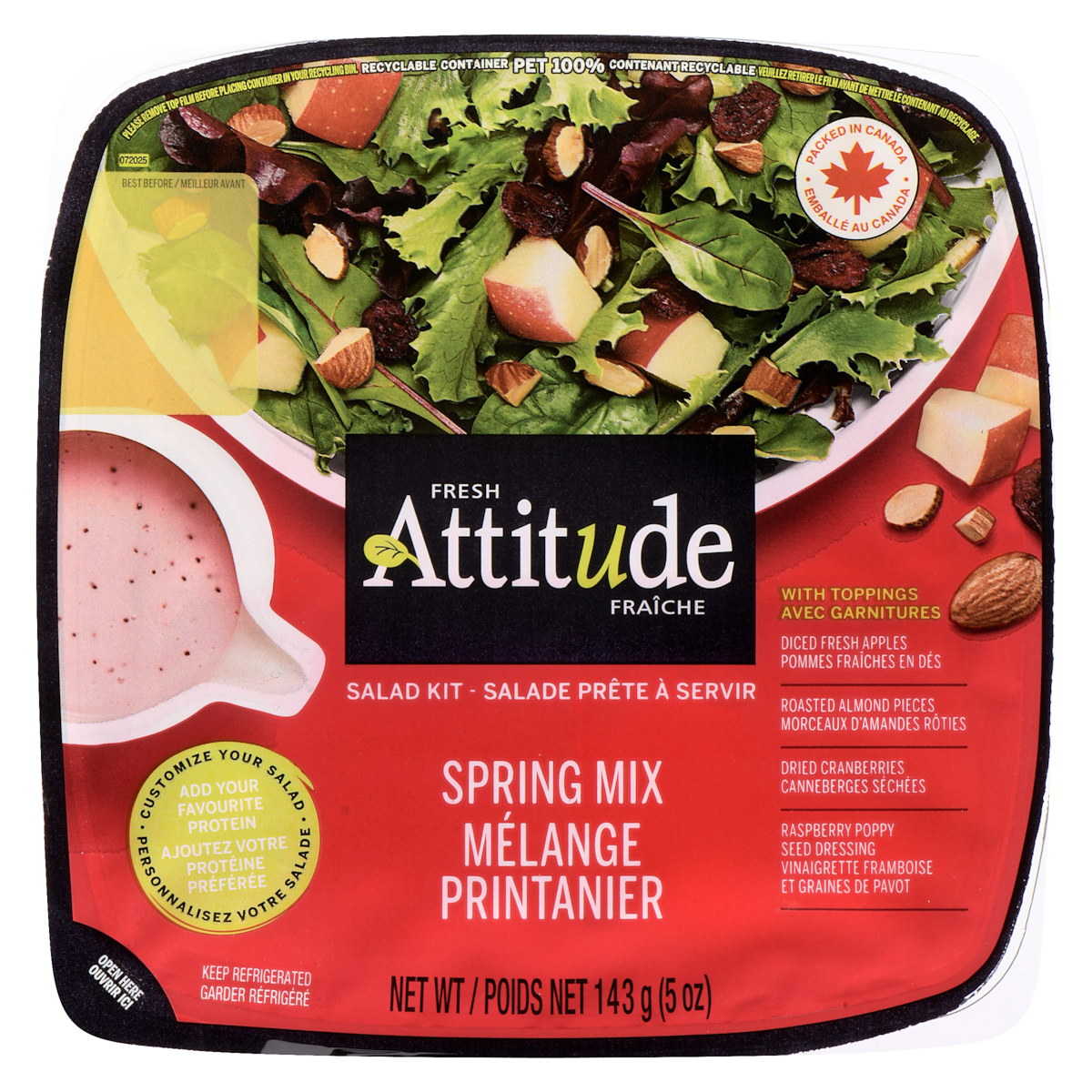 Fresh Attitude Salad, Spring Mix