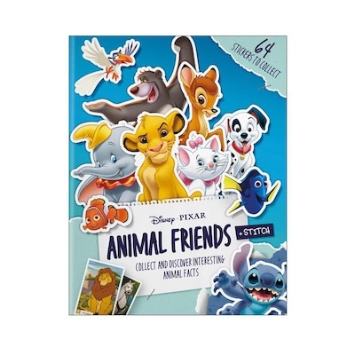 Disney Album d'autocollants Amis animaux 1 ea, 5,00 $/1ch