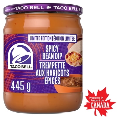Taco Bell Sauce aux haricots épicée 445 g, 1,57 $/100g