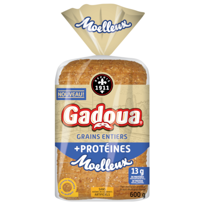 Gadoua Protein Multigrain Bread 600 g, $0.58/100g