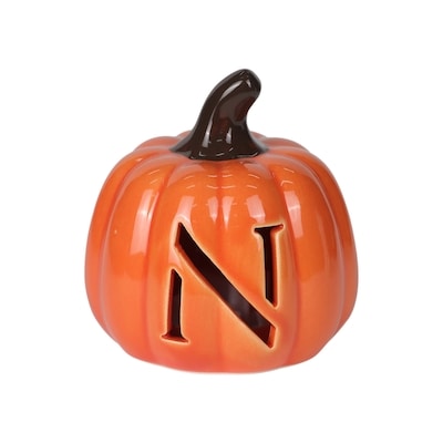 null 3.5-inch Battery-Operated Monogram Pumpkin - N 1 ea, $5.00/1ea