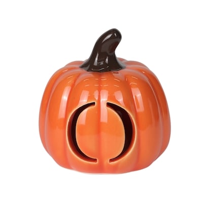 null Citrouille monogrammée à piles de 8,9 cm - O 1 ea, 5,00 $/1ch
