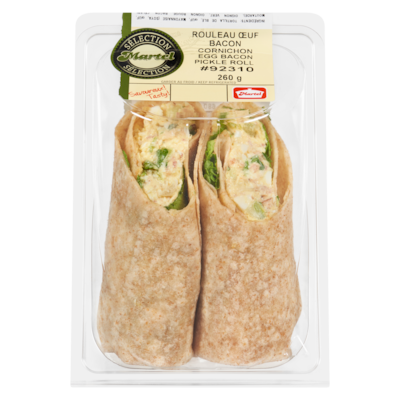 Martel Egg Bacon Pickle Roll 260 g, $3.27/100g