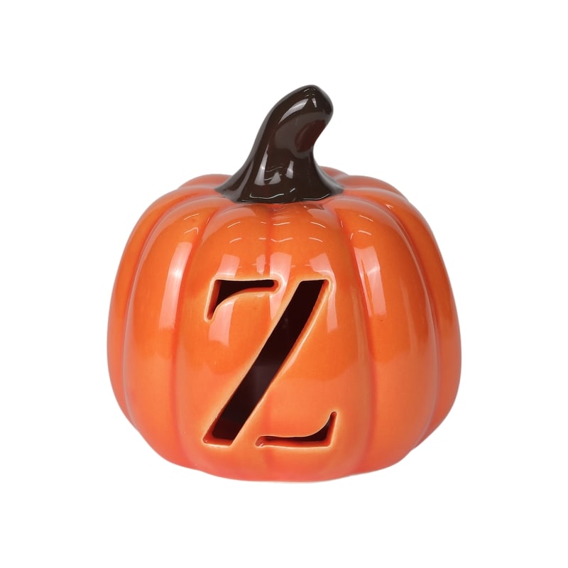 pumpkin様 3.5-inch Battery-Operated Monogram Pumpkin - Z - 1 ea | Real