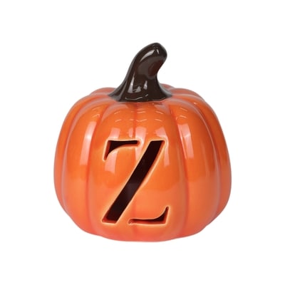 null Citrouille monogrammée à piles de 8,9 cm - Z 1 ea, 5,00 $/1ch