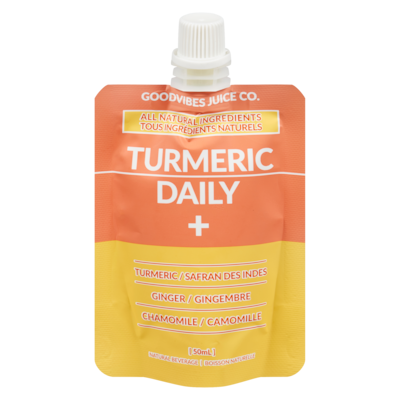 goodvibes Juice Co Boisson naturelle turmeric daily 50 ml, 11,98 $/100ml