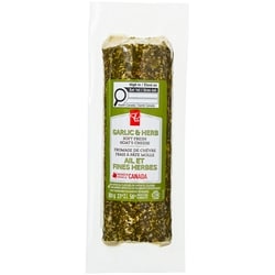 President's Choice Garlic and Herb Soft Fresh Goat's Cheese 300 g, $4.00/100g
