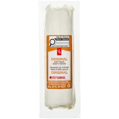 President's Choice Original Soft Fresh Goat's Cheese 300 g, $4.00/100g