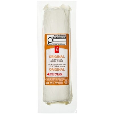 le Choix du Président Fromage de chèvre frais à pâte molle Original 300 g, 4,00 $/100g