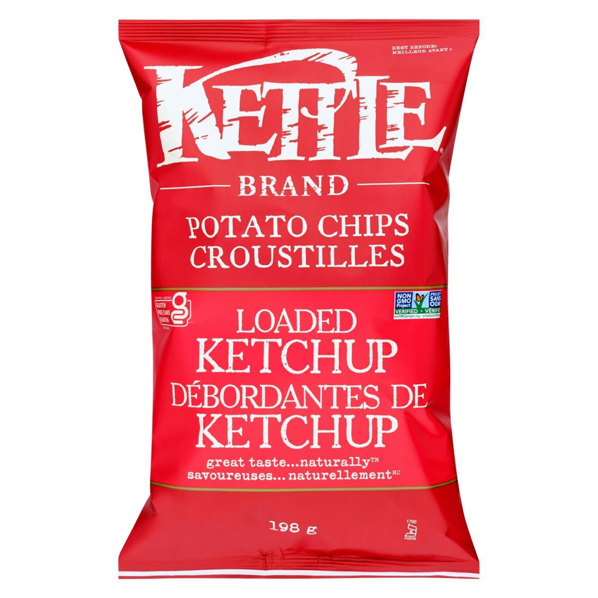 Kettle Potato Chips Loaded Ketchup