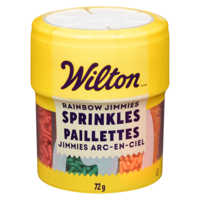 Wilton Paillettes jimmies arc-en-ciel 72 g, 4,85 $/100g