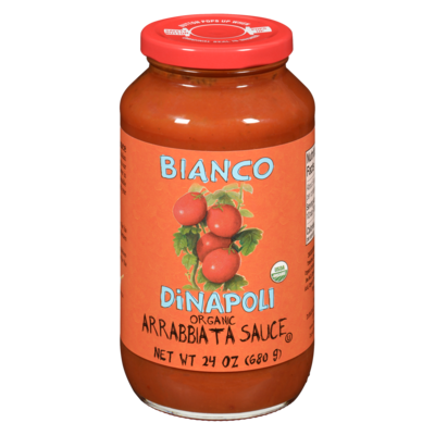 BIANCO DINAPOLI Arrabbiata Sauce, Organic 680 g, $2.20/100g