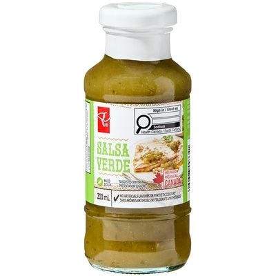 le Choix du Président Sauce taco salsa verde 210 ml, 1,67 $/100ml