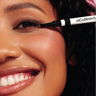 Dual-Ended Pro Eyeliner - Black