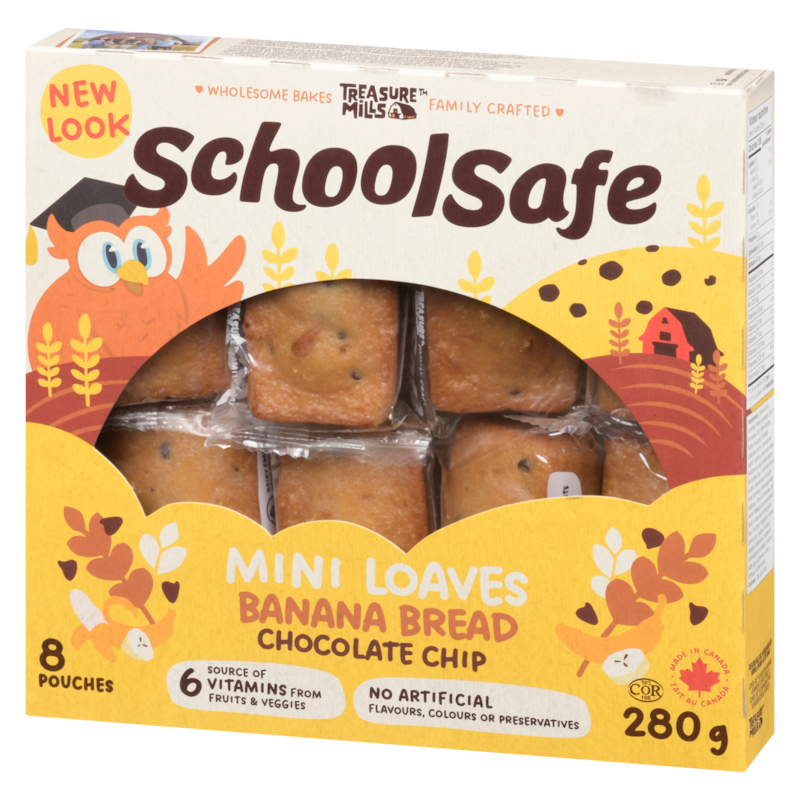 Mini Loaves Banana Bread Chocolate Chip