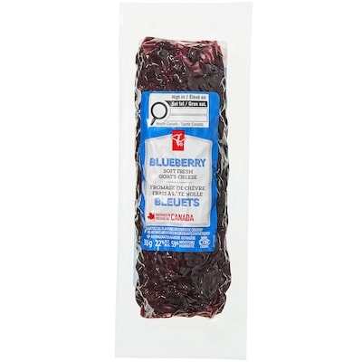 President's Choice Blueberry Soft Fresh Goat's Cheese 300 g, $4.00/100g
