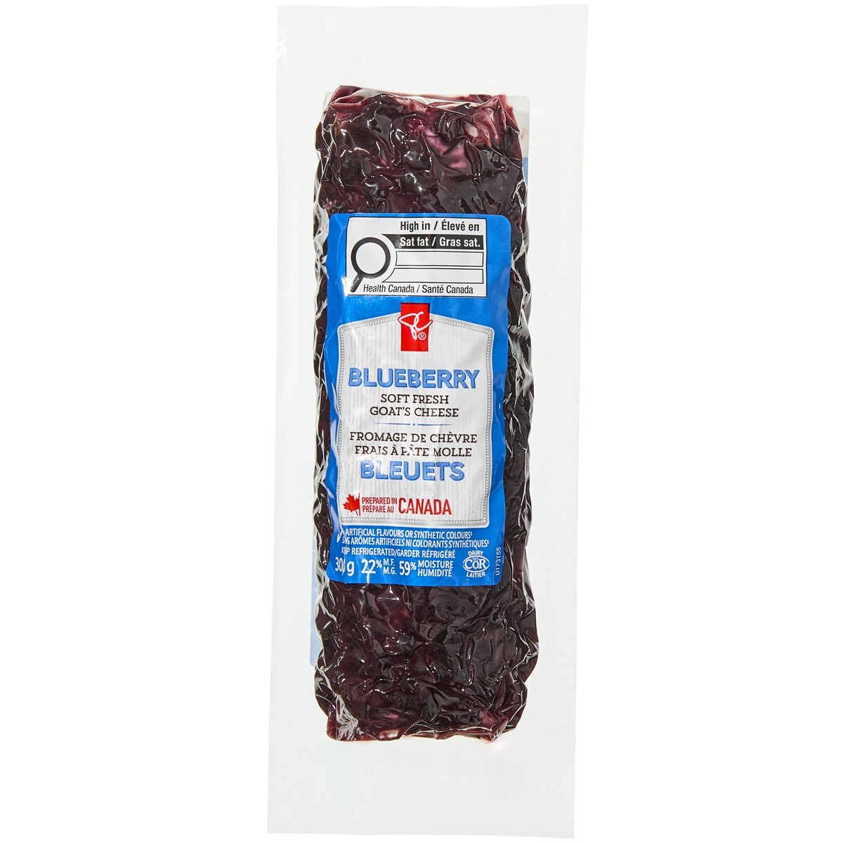 President's Choice Blueberry Soft Fresh Goat's Cheese