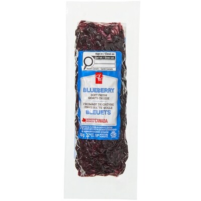 le Choix du Président Fromage de chèvre frais à pâte molle aux bleuets 300 g, 4,00 $/100g