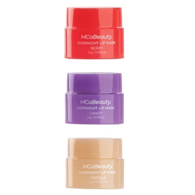 MCoBeauty Trio de luxe Masques de nuit pour lèvres 1 ea, 19,99 $/1ch