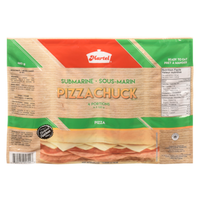 Martel Sous-marin pizzachuck 480 g, 2,08 $/100g