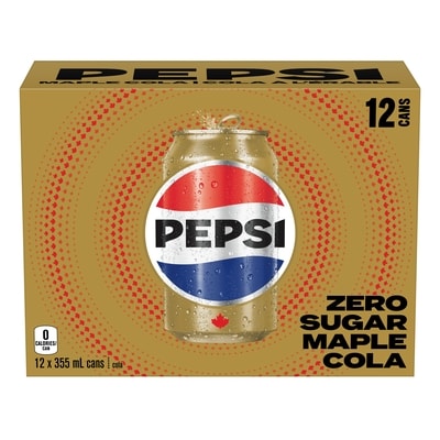 Pepsi Maple Cola 12x355.0 ml, $0.20/100ml