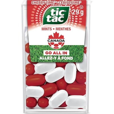 Tic Tac Mints, Cherry Lime, Mint Candy, 60 Pills per Pack 29 g, $6.90/100g